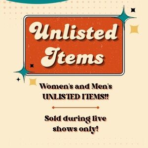 Live Show Items! 💛1-150💛